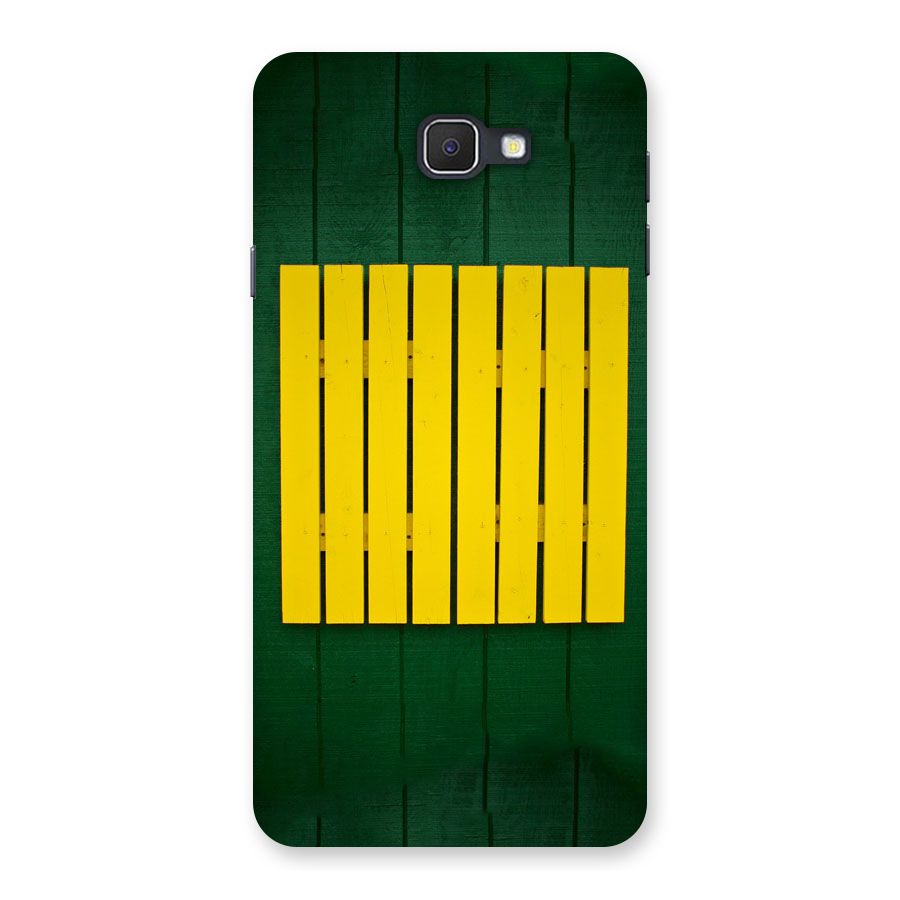 Yellow Fence Back Case for Samsung Galaxy J7 Prime