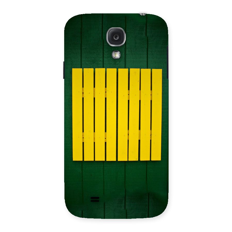 Yellow Fence Back Case for Samsung Galaxy S4