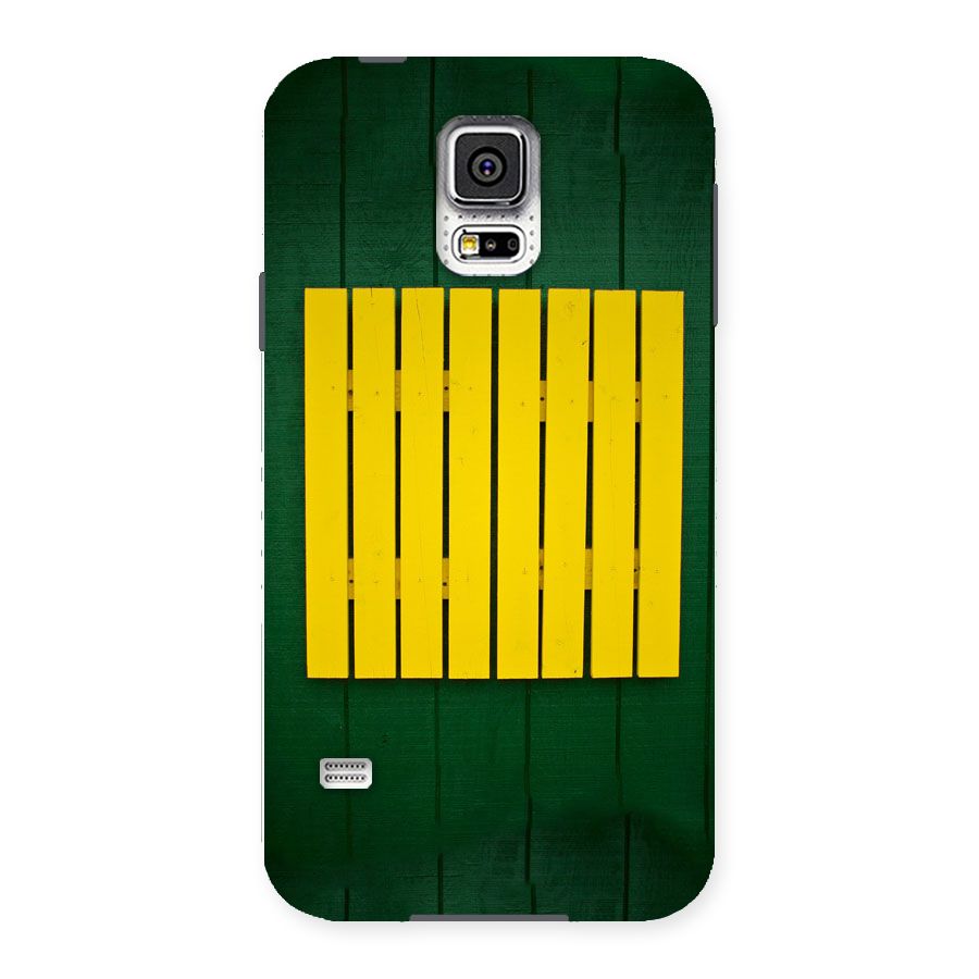 Yellow Fence Back Case for Samsung Galaxy S5
