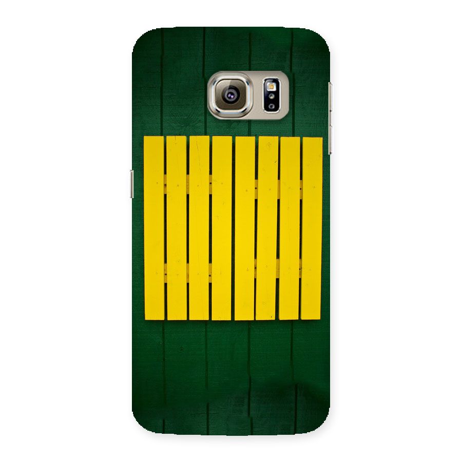 Yellow Fence Back Case for Samsung Galaxy S6 Edge