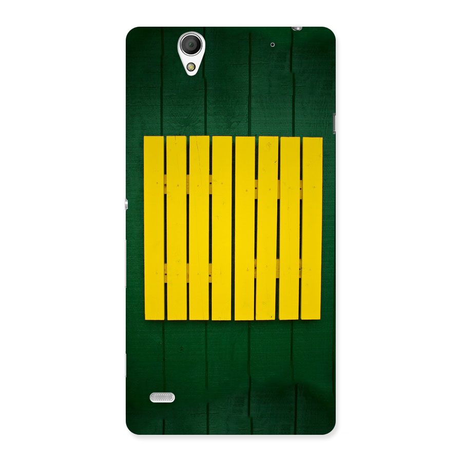 Yellow Fence Back Case for Sony Xperia C4