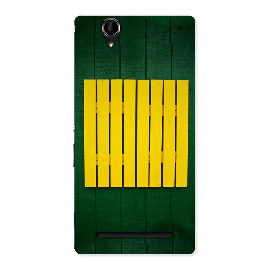 Yellow Fence Back Case for Sony Xperia T2