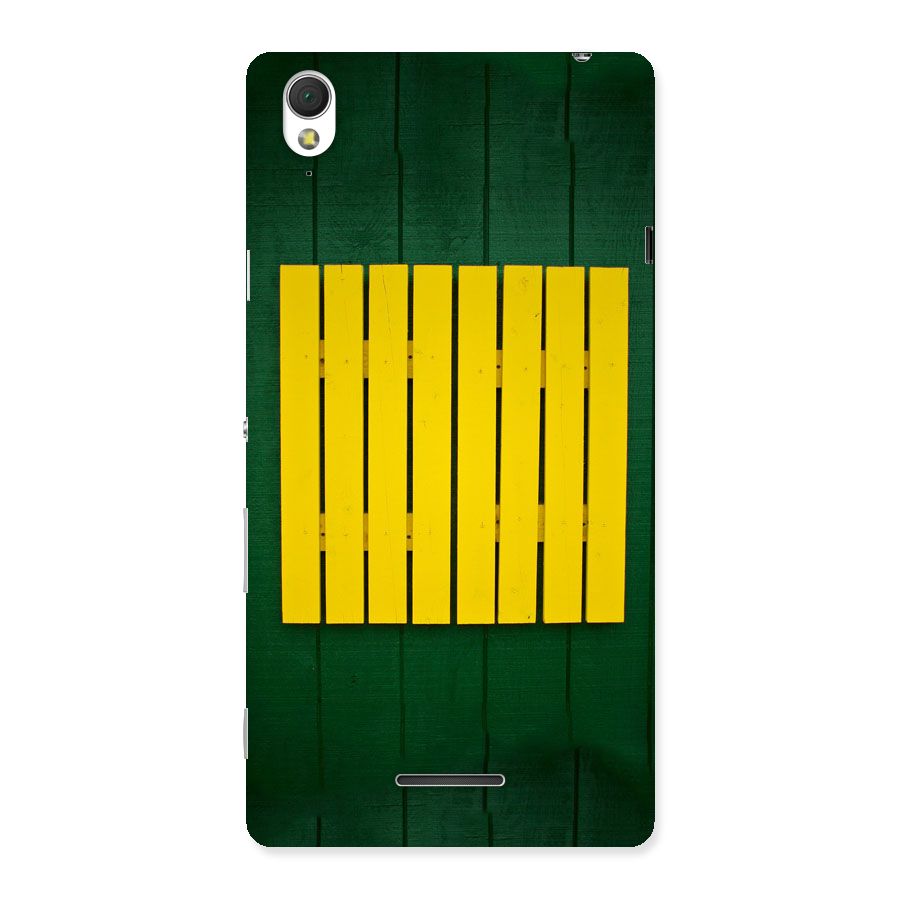 Yellow Fence Back Case for Sony Xperia T3