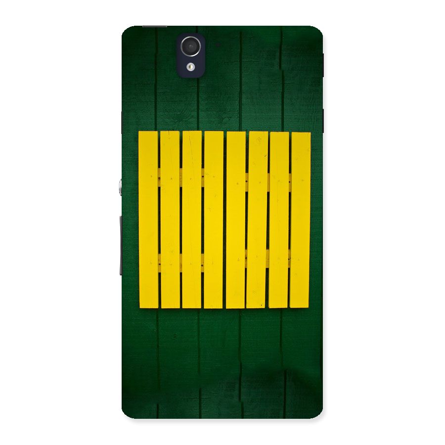 Yellow Fence Back Case for Sony Xperia Z