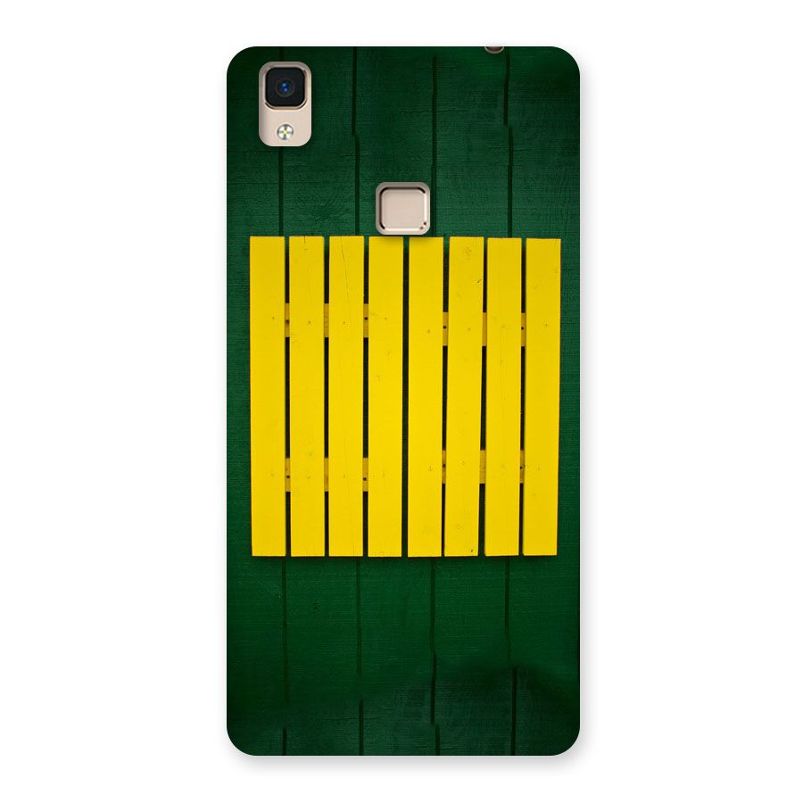 Yellow Fence Back Case for V3 Max