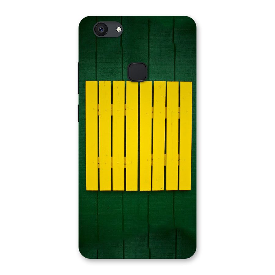 Yellow Fence Back Case for Vivo V7 Plus