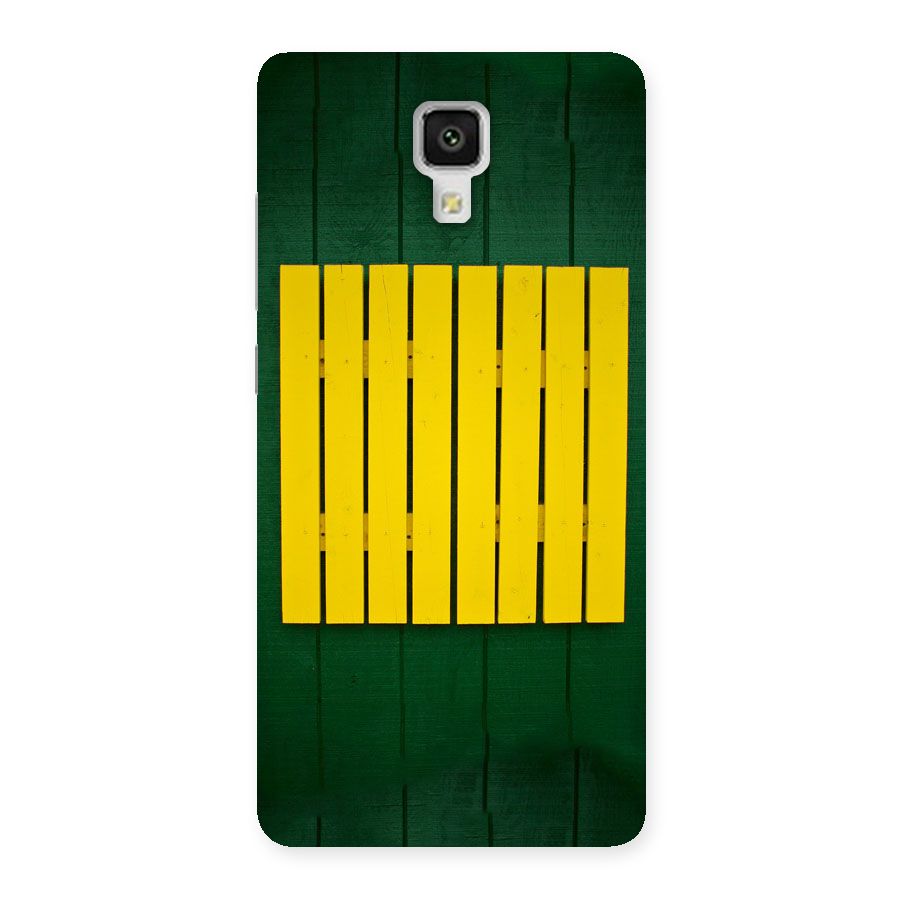 Yellow Fence Back Case for Xiaomi Mi 4