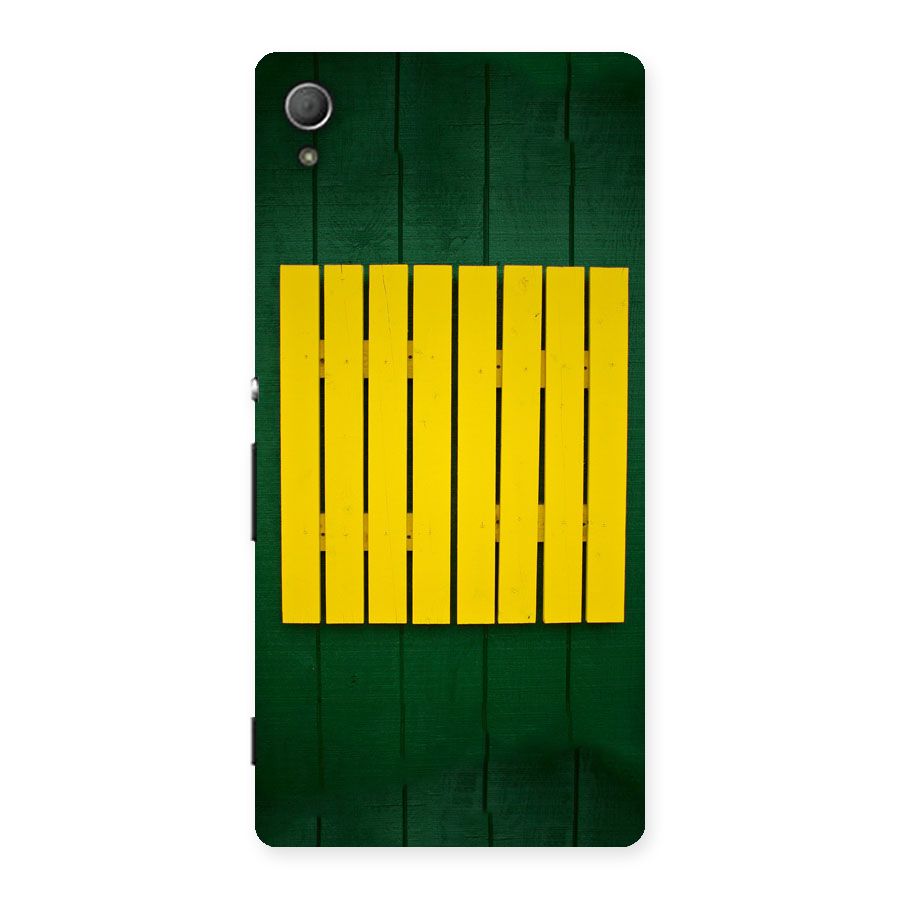Yellow Fence Back Case for Xperia Z4