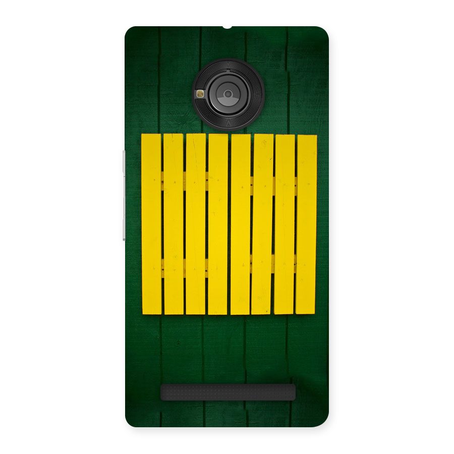 Yellow Fence Back Case for Yu Yunique