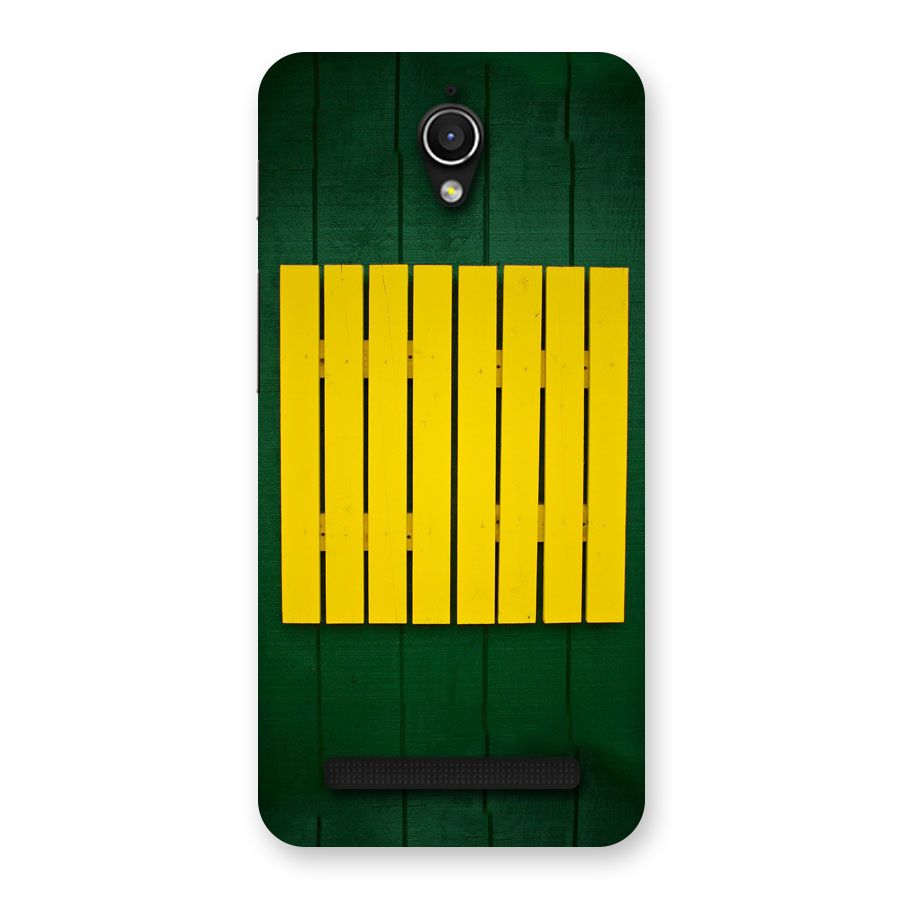 Yellow Fence Back Case for Zenfone Go