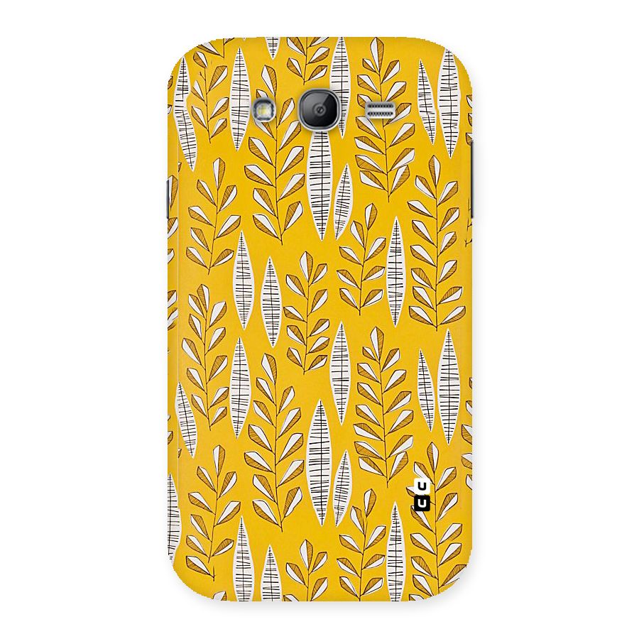 Yellow Leaf Pattern Back Case for Galaxy Grand Neo