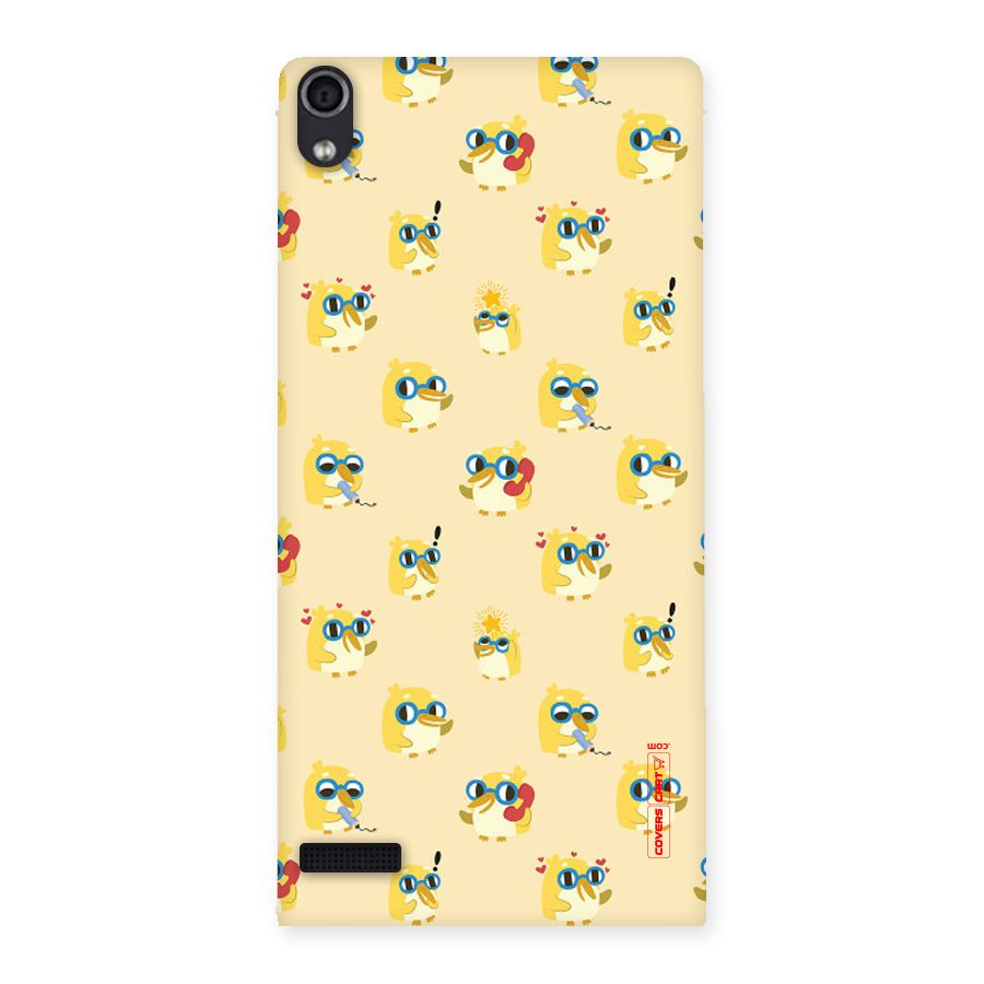 Yellow Parrot Back Case for Ascend P6