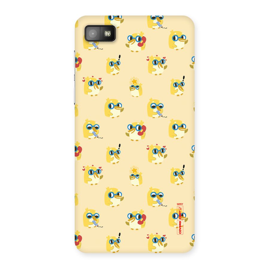 Yellow Parrot Back Case for Blackberry Z10