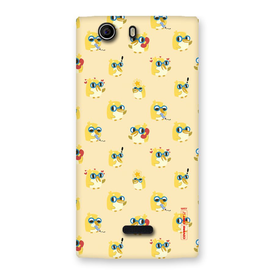 Yellow Parrot Back Case for Canvas Nitro 2 E311