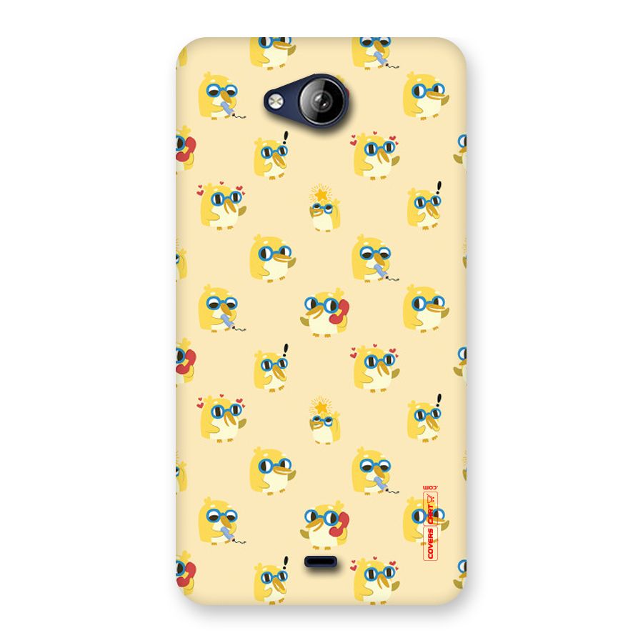 Yellow Parrot Back Case for Canvas Play Q355