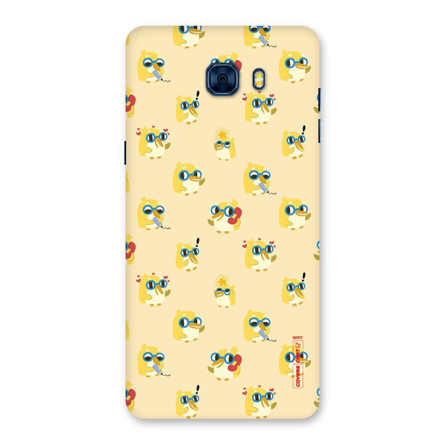 Yellow Parrot Back Case for Galaxy C7 Pro