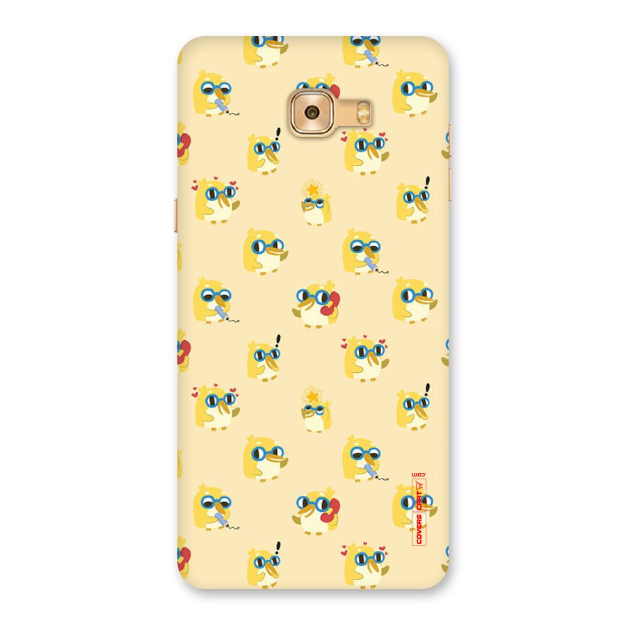 Yellow Parrot Back Case for Galaxy C9 Pro