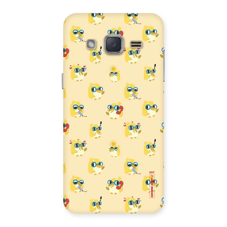 Yellow Parrot Back Case for Galaxy J2