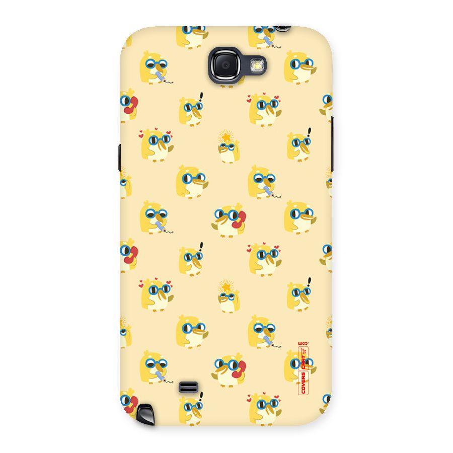 Yellow Parrot Back Case for Galaxy Note 2