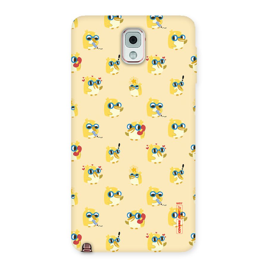 Yellow Parrot Back Case for Galaxy Note 3
