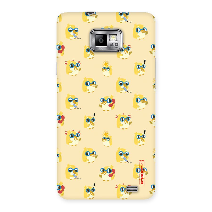 Yellow Parrot Back Case for Galaxy S2