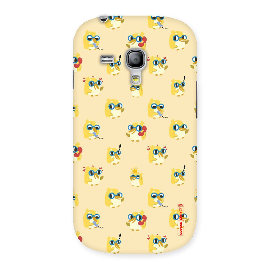 Yellow Parrot Back Case for Galaxy S3 Mini