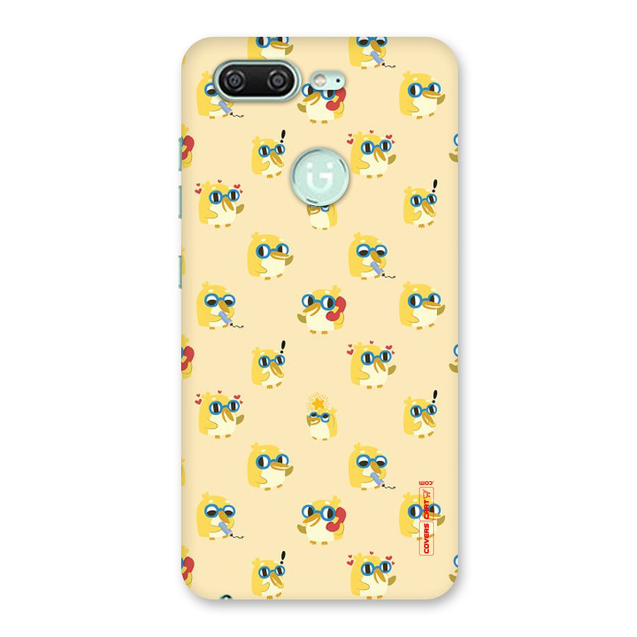 Yellow Parrot Back Case for Gionee S10