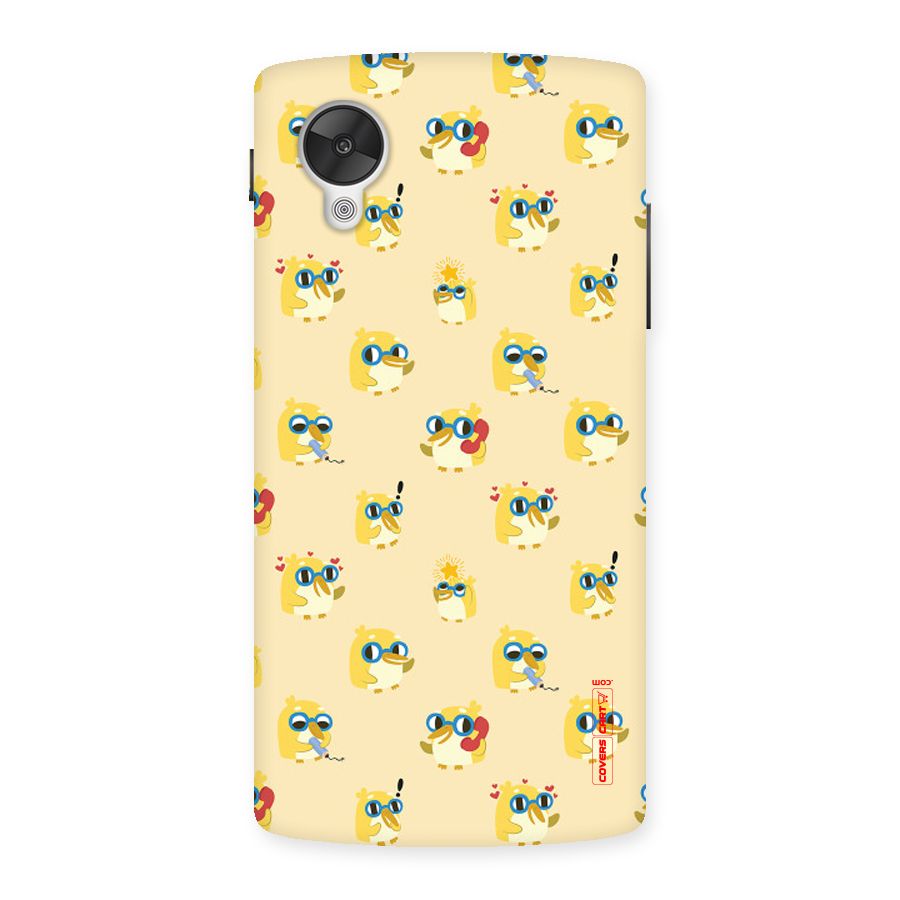 Yellow Parrot Back Case for Google Nexsus 5