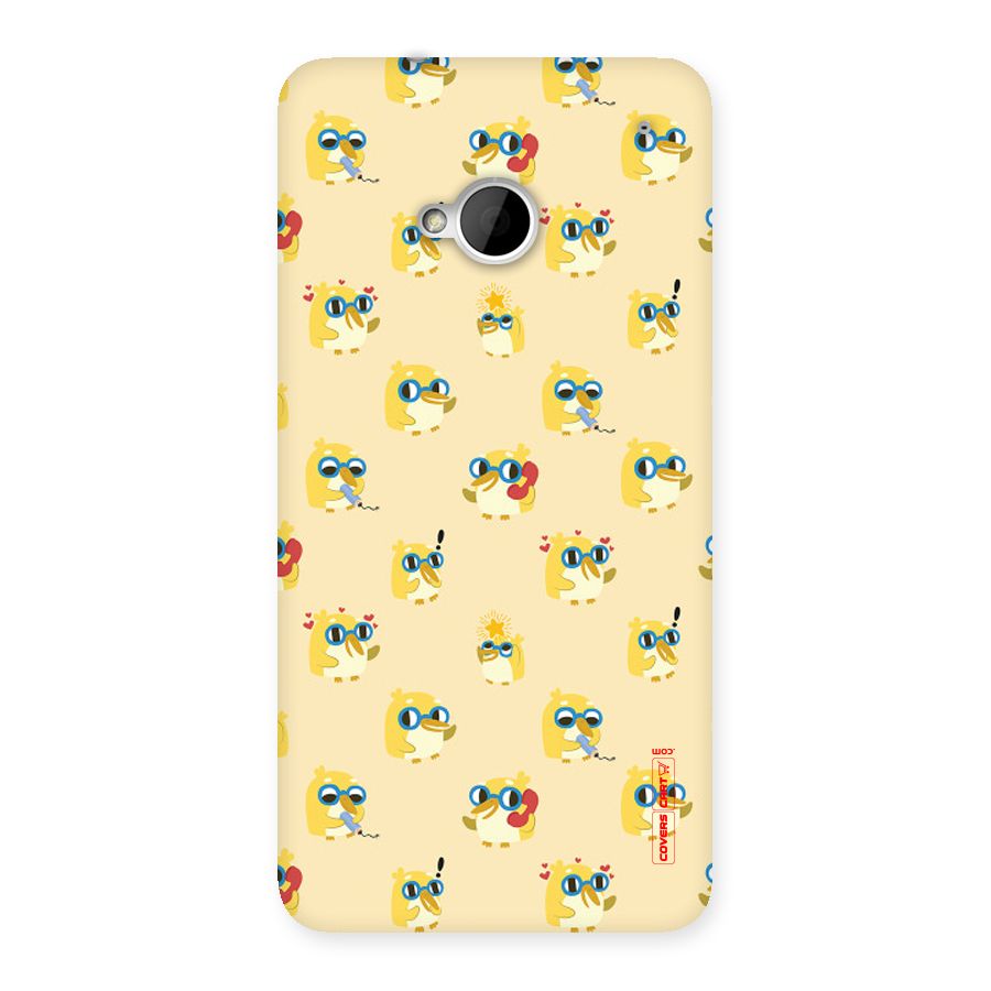 Yellow Parrot Back Case for HTC One M7