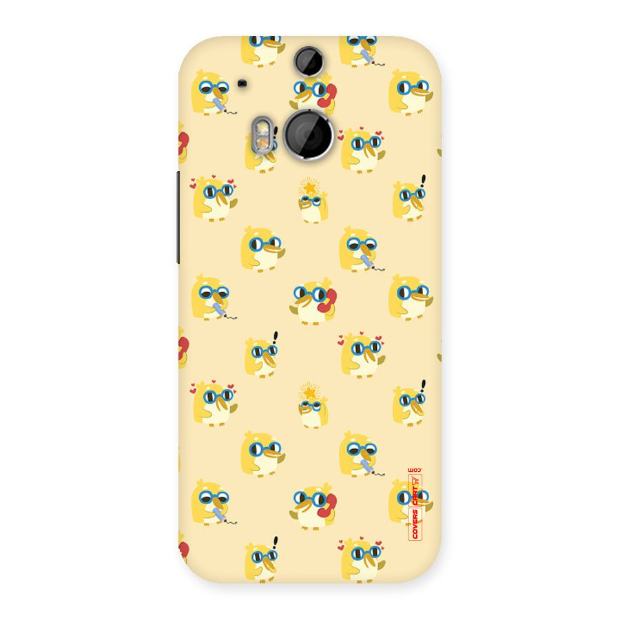 Yellow Parrot Back Case for HTC One M8