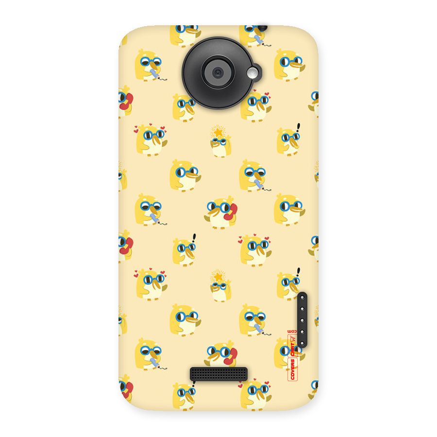 Yellow Parrot Back Case for HTC One X