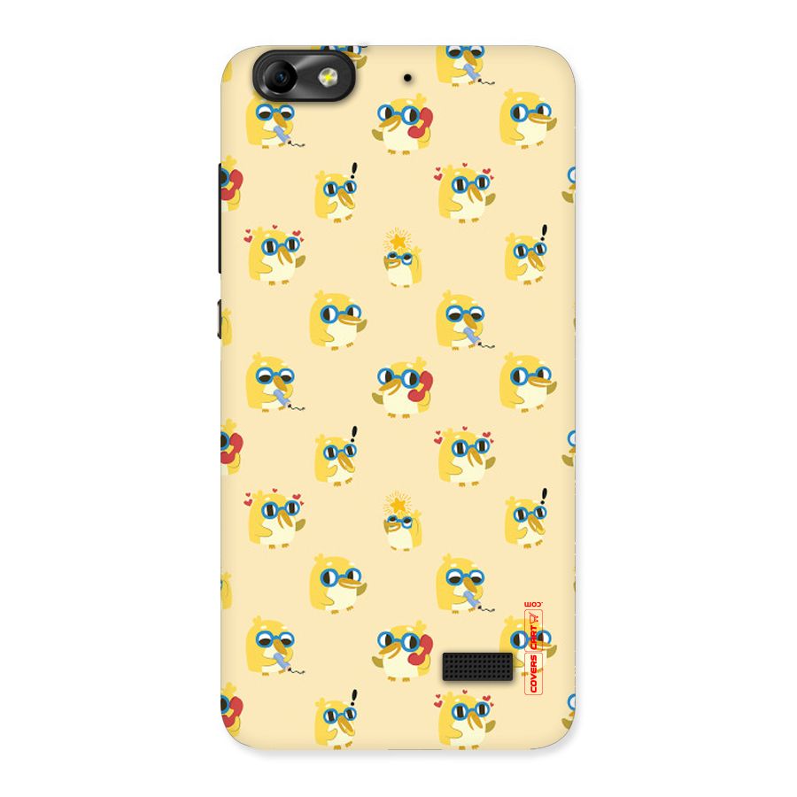 Yellow Parrot Back Case for Honor 4C