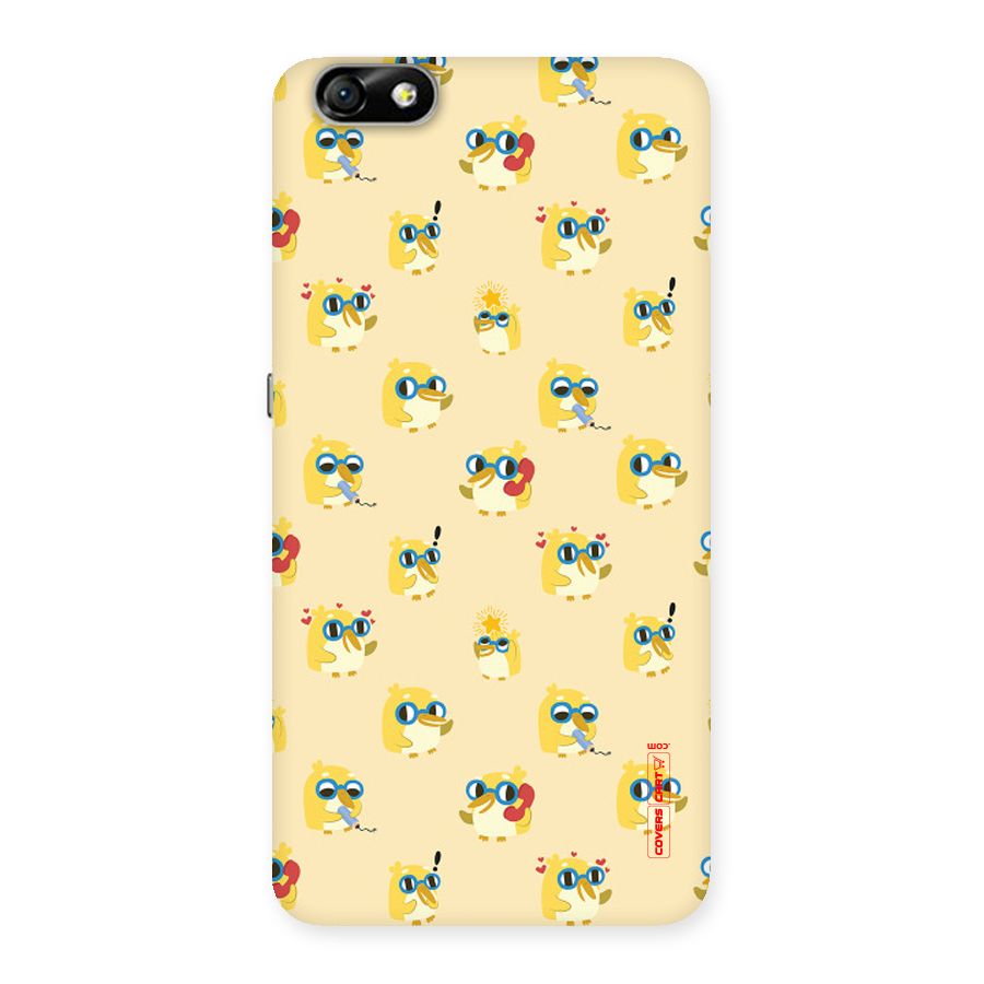Yellow Parrot Back Case for Honor 4X
