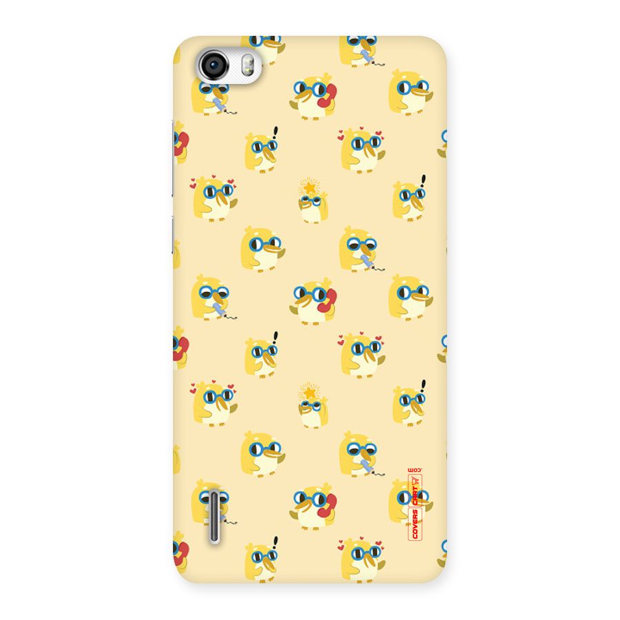 Yellow Parrot Back Case for Honor 6