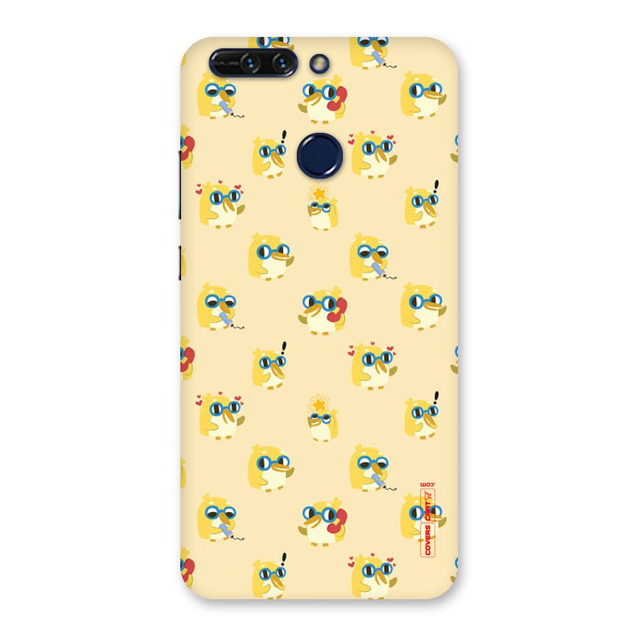 Yellow Parrot Back Case for Honor 8 Pro