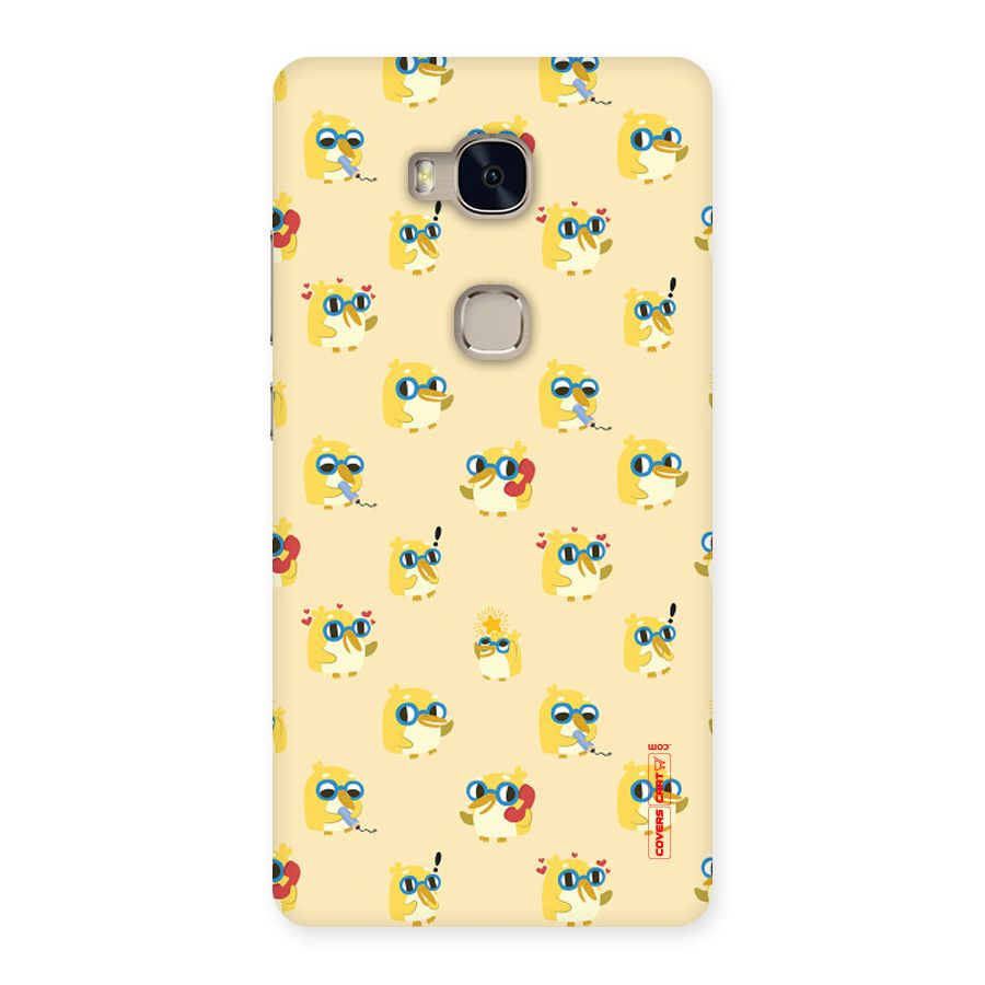 Yellow Parrot Back Case for Huawei Honor 5X