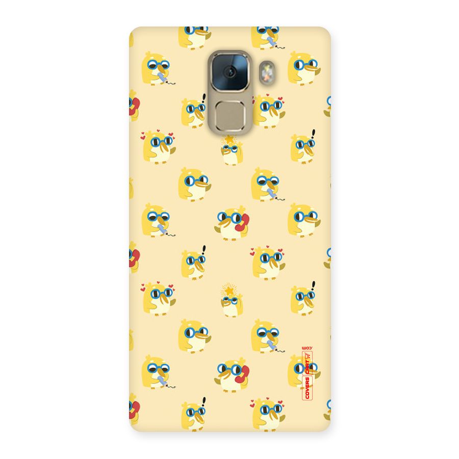 Yellow Parrot Back Case for Huawei Honor 7