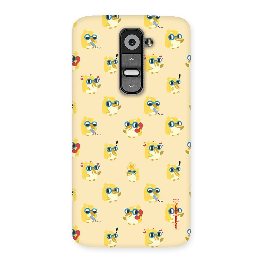 Yellow Parrot Back Case for LG G2