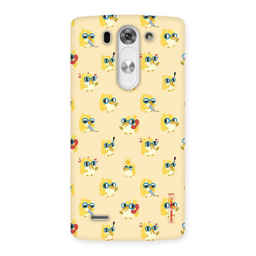 Yellow Parrot Back Case for LG G3 Mini