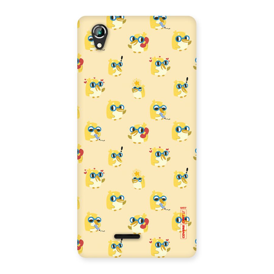 Yellow Parrot Back Case for Lava Iris 800