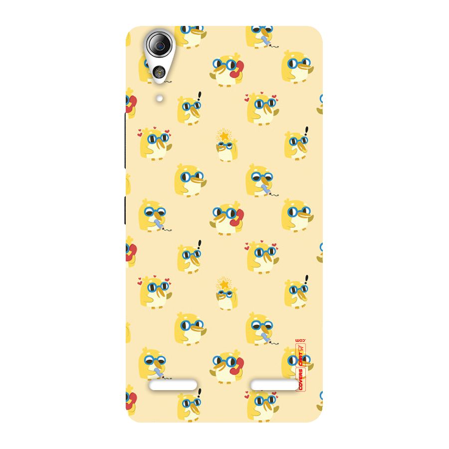 Yellow Parrot Back Case for Lenovo A6000