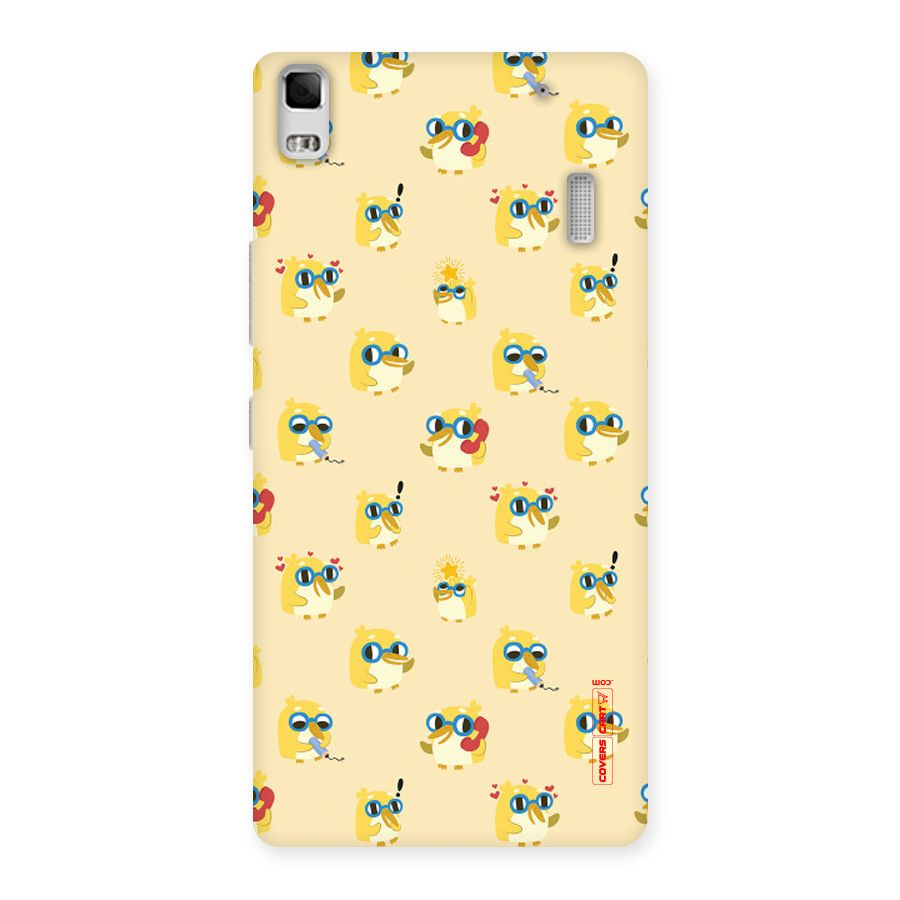 Yellow Parrot Back Case for Lenovo A7000