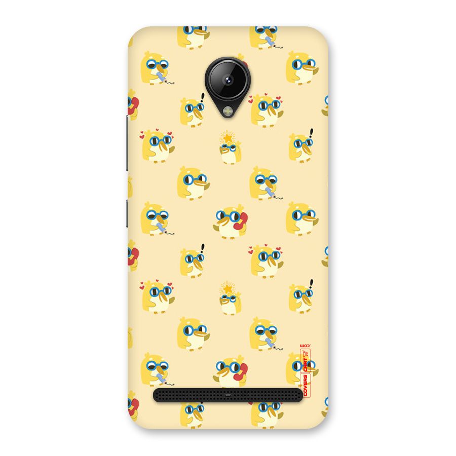 Yellow Parrot Back Case for Lenovo C2