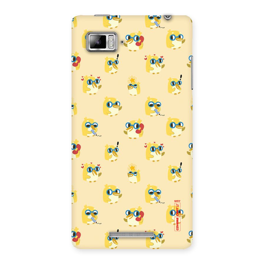 Yellow Parrot Back Case for Lenovo Vibe Z K910