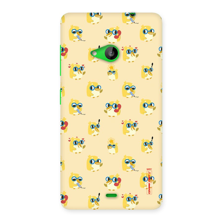 Yellow Parrot Back Case for Lumia 535