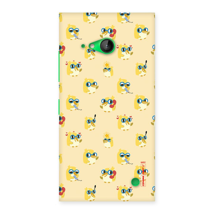 Yellow Parrot Back Case for Lumia 730