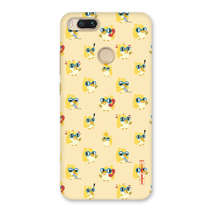 Yellow Parrot Back Case for Mi A1
