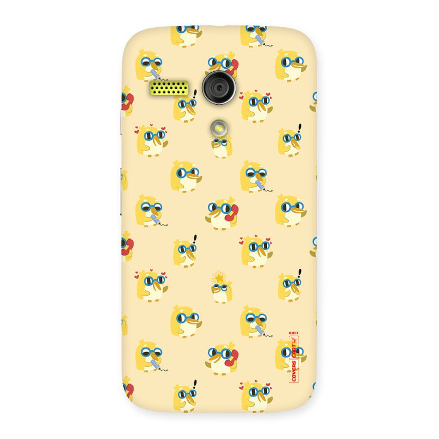 Yellow Parrot Back Case for Moto G