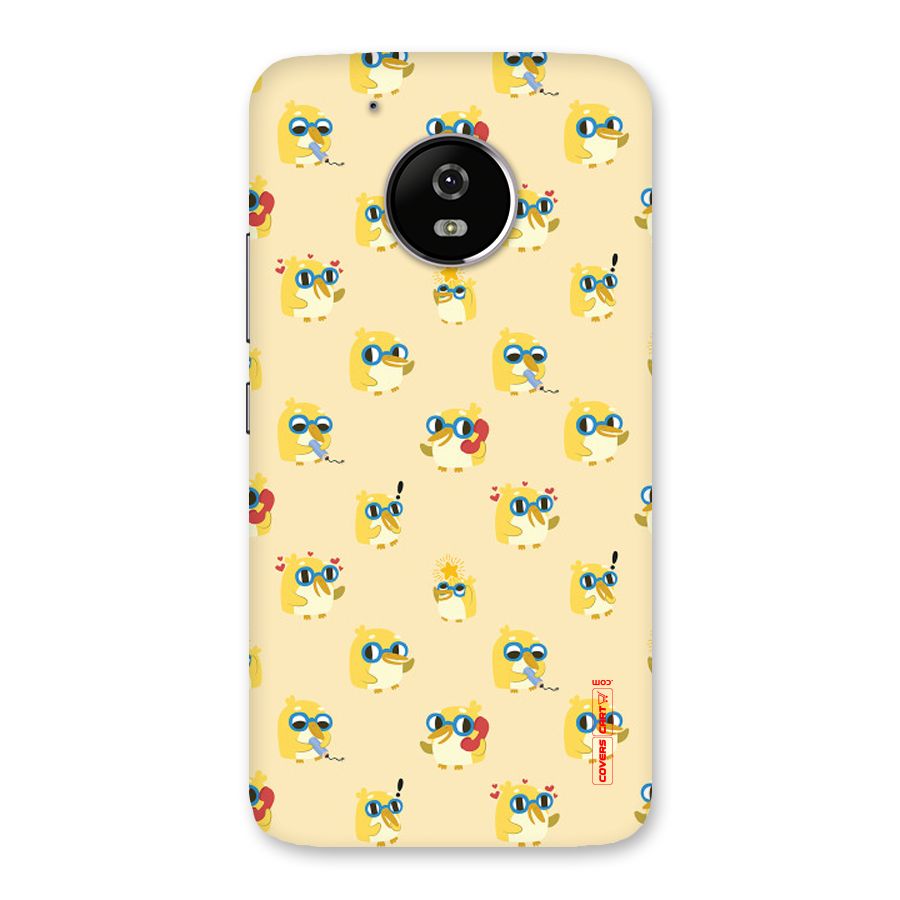 Yellow Parrot Back Case for Moto G5