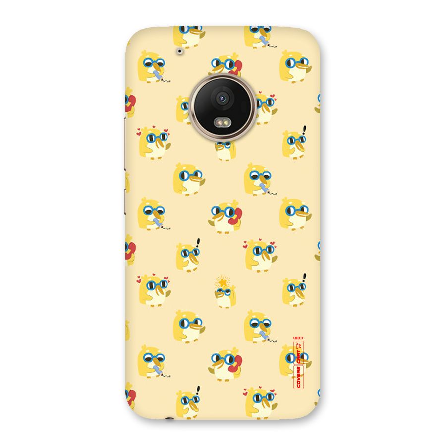 Yellow Parrot Back Case for Moto G5 Plus